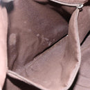GUCCI GG Canvas Abbey Tote Bag Beige Gold 141472 Auth BSZ183-19