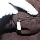 GUCCI GG Canvas Hand Bag Beige Gold 130942 Auth BSZ194-19