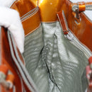 PRADA Sports Hand Bag Nylon Silver Auth BSZ195-18