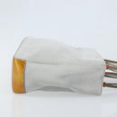 PRADA Sports Hand Bag Nylon Silver Auth BSZ195-4