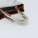 PRADA Sports Hand Bag Nylon Silver Auth BSZ195-7
