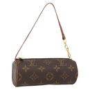 LOUIS VUITTON Monogram Papillon Pouch LV Auth BSZ205-1