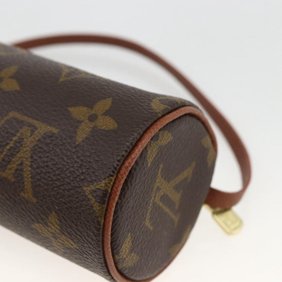 LOUIS VUITTON Monogram Papillon Pouch LV Auth BSZ205