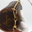 LOUIS VUITTON Monogram Papillon Pouch LV Auth BSZ205-9