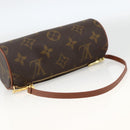 LOUIS VUITTON Monogram Papillon Pouch LV Auth BSZ205-7