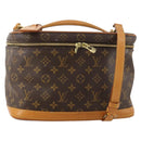 LOUIS VUITTON Monogram Nice Hand Bag M47280 LV Auth BSZ206-1