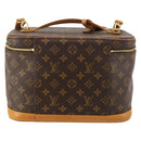 LOUIS VUITTON Monogram Nice Hand Bag M47280 LV Auth BSZ206-2