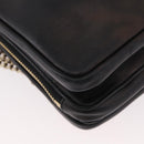 Chloe Chain Shoulder Bag Leather Bronze Gold Auth BSZ219-15