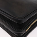 Chloe Chain Shoulder Bag Leather Bronze Gold Auth BSZ219-16