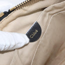 Chloe Chain Shoulder Bag Leather Bronze Gold Auth BSZ219-18