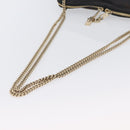 Chloe Chain Shoulder Bag Leather Bronze Gold Auth BSZ219-7