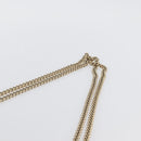 Chloe Chain Shoulder Bag Leather Bronze Gold Auth BSZ219-8