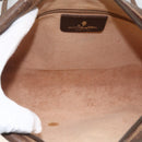 GUCCI GG Supreme Web Sherry Line Bag PVC Beige Gold 56 02 088 Auth BSZ220-10