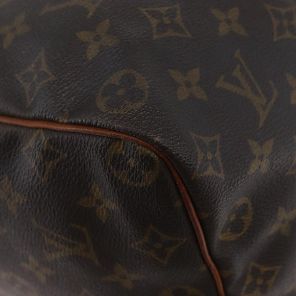 LOUIS VUITTON Monogram Speedy 35 Hand Bag M41524 LV Auth BSZ222