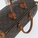 LOUIS VUITTON Monogram Speedy 35 Hand Bag M41524 LV Auth BSZ222-6