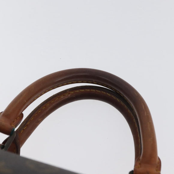 LOUIS VUITTON Monogram Speedy 35 Hand Bag M41524 LV Auth BSZ222