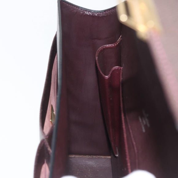 LOUIS VUITTON Taiga Serviette Kazan Business Bag Acajou M30806 LV Auth BSZ234