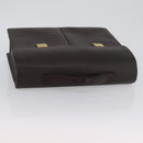 LOUIS VUITTON Taiga Serviette Kazan Business Bag Acajou M30806 LV Auth BSZ234-6