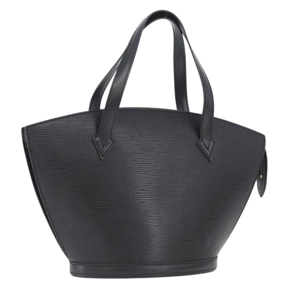 LOUIS VUITTON Epi Saint Jacques Handtas Zwart M52272 LV Auth BSZ235