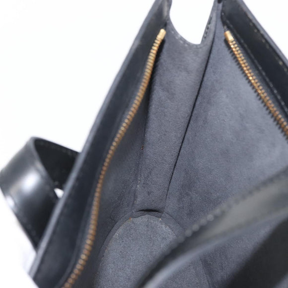 LOUIS VUITTON Epi Saint Jacques Handtas Zwart M52272 LV Auth BSZ235