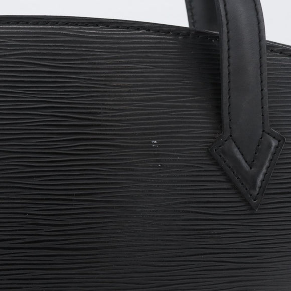 LOUIS VUITTON Epi Saint Jacques Handtas Zwart M52272 LV Auth BSZ235