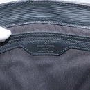 LOUIS VUITTON Epi Sac Plat PM Hand Bag Black M58658 LV Auth BSZ236A-17