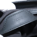 LOUIS VUITTON Epi Sac Plat PM Hand Bag Black M58658 LV Auth BSZ236A-12