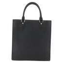 LOUIS VUITTON Epi Sac Plat PM Hand Bag Black M58658 LV Auth BSZ236A-2