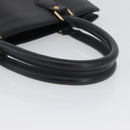 LOUIS VUITTON Epi Sac Plat PM Hand Bag Black M58658 LV Auth BSZ236A-8
