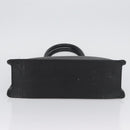 LOUIS VUITTON Epi Sac Plat PM Hand Bag Black M58658 LV Auth BSZ236A-5