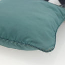 PRADA Schoudertas Nylon Groen Zilver Authentiek BSZ242-16