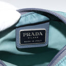 PRADA Schoudertas Nylon Groen Zilver Authentiek BSZ242-19