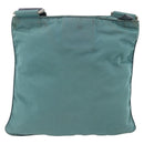 PRADA Schoudertas Nylon Groen Zilver Authentiek BSZ242-2