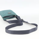 PRADA Schoudertas Nylon Groen Zilver Authentiek BSZ242-7