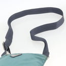PRADA Schoudertas Nylon Groen Zilver Authentiek BSZ242-14