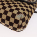 LOUIS VUITTON Damie sovage Gazelle Bag Harako leather Brown M92130 Auth BSZ243-12