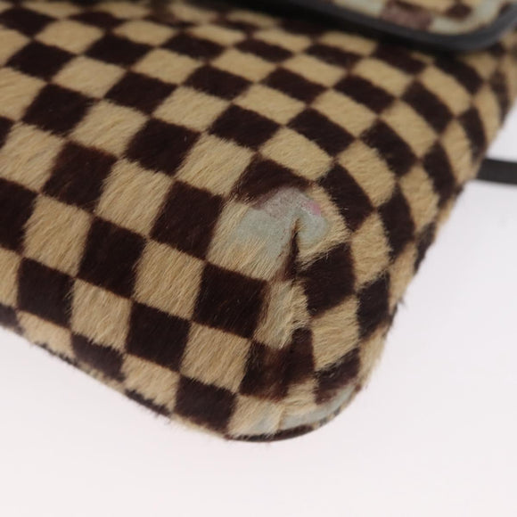 LOUIS VUITTON Damie sovage Gazelle Bag Harako leather Brown M92130 Auth BSZ243