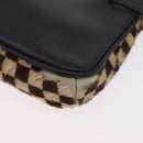 LOUIS VUITTON Damie sovage Gazelle Bag Harako leather Brown M92130 Auth BSZ243-14