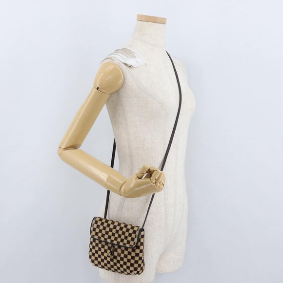 LOUIS VUITTON Damie sovage Gazelle Bag Harako leather Brown M92130 Auth BSZ243