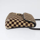 LOUIS VUITTON Damie sovage Gazelle Bag Harako leather Brown M92130 Auth BSZ243-4