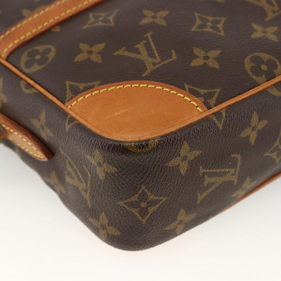 LOUIS VUITTON Monogram Trocadero 27 Umhängetasche M51274 LV Auth BSZ250