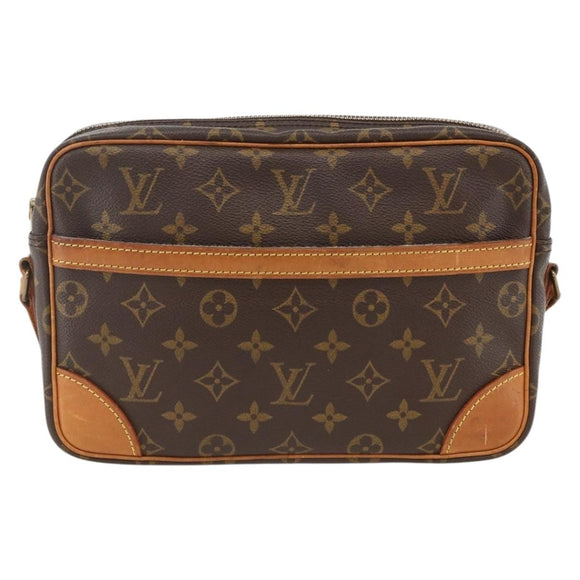 LOUIS VUITTON Monogram Trocadero 27 Umhängetasche M51274 LV Auth BSZ250