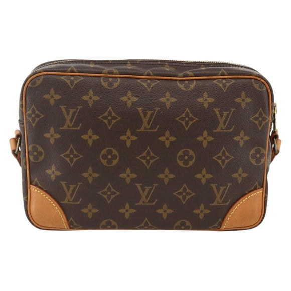 LOUIS VUITTON Monogram Trocadero 27 Umhängetasche M51274 LV Auth BSZ250