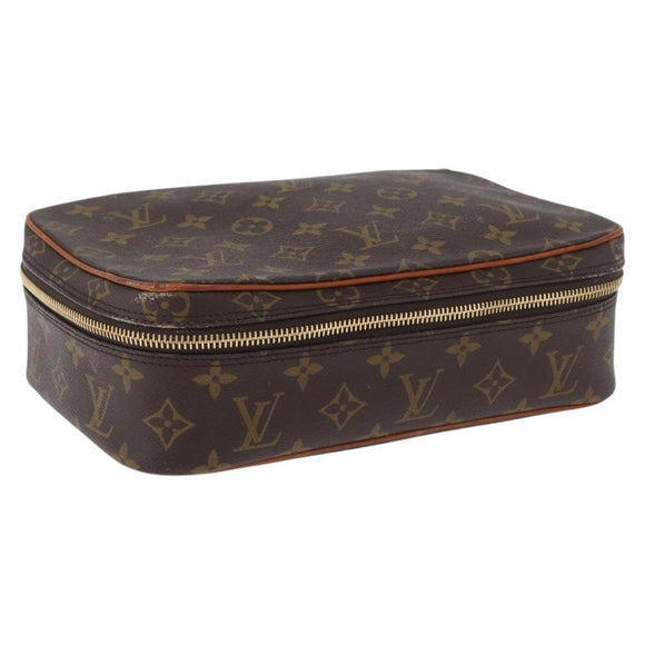 LOUIS VUITTON Monogram Trousse Boite Cosmetic Pouch M47640 LV Auth BSZ251