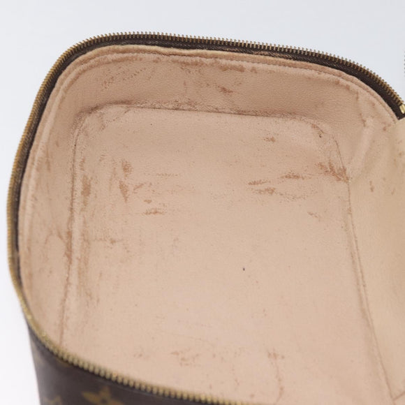 LOUIS VUITTON Monogram Trousse Boite Cosmetic Pouch M47640 LV Auth BSZ251