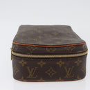 LOUIS VUITTON Monogram Trousse Boite Cosmetic Pouch M47640 LV Auth BSZ251-4