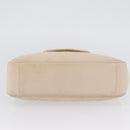 CHANEL Matelasse Chain Hand Bag Lamb Skin Beige Gold CC Auth BSZ256-5