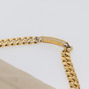 CHANEL Matelasse Chain Hand Bag Lamb Skin Beige Gold CC Auth BSZ256-14