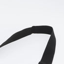 CHANEL New Travel Line Shoulder Bag Nylon Black Gold CC Auth BSZ258-8