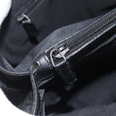 GUCCI GG Canvas Bamboo Hand Bag Nylon Black Silver 002 1010 Auth BSZ259-23